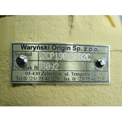 Pompa hydrauliczna N-354C P2CP1909B2B2C JCB 410, JCB 412, JCB 415, JCB 423 Waryński