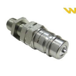 Szybkozłącze hydrauliczne wtyczka long M18x1.5 gwint zewnętrzny EURO (9100818W) (ISO 7241-A) Waryński